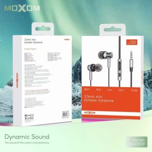 Moxom 3.5mm Earphone LX-EP809 Black