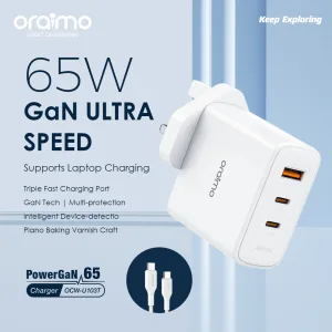 Oraimo Charger Kit OCW U103T+CC55 White